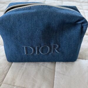 Dior Beauty Denim Makeup Pouch